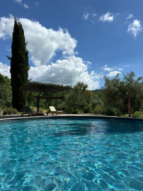 Val di Rampo - Appartment with Pool, private terrace overlooking Niccone Valley